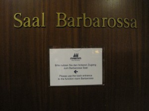 Saal Barbarossa, Maritim Würzburg